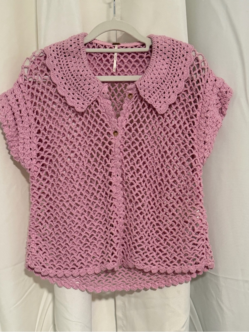 Free People Lily Crochet top